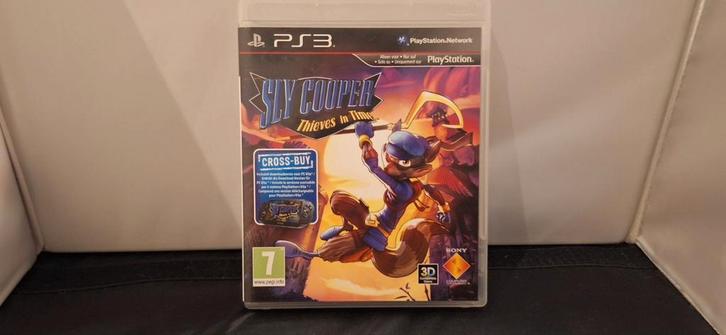 Sly Cooper Thieves in Time, PS3, Spelcomputers en Games, Games | Sony PlayStation 3, Zo goed als nieuw, Platform, 1 speler, Vanaf 12 jaar