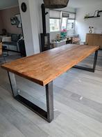 Eettafel - Mango hout, 200 cm of meer, 50 tot 100 cm, Zo goed als nieuw, Vijf personen of meer