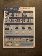 Safetycard A350 ChinaAirlines/MandarinAirlines, Ophalen of Verzenden, Kaart, Foto of Prent
