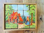 Goudlokje en de drie beren blokkenpuzzel, blokken puzzle, Ophalen of Verzenden