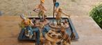 Vintage, DEPOSE,  ITALY, 4 stuks, kunststof figuren, Antiek en Kunst, Curiosa en Brocante, Ophalen of Verzenden
