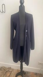Lang donkerblauw vest (cashmere)FFC maat L, Kleding | Dames, Maat 38/40 (M), FFC, Gedragen, Verzenden