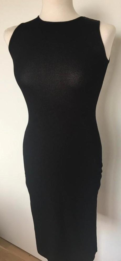 Jurk zwart maat 36 38 s m kerst jurken cocktailjurk, Kleding | Dames, Jurken, Zo goed als nieuw, Maat 36 (S), Zwart, Onder de knie