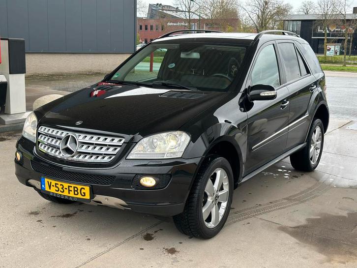 Mercedes-Benz ML280cdi 2008 Zwart, btw auto, topstaat, Auto's, Bestelauto's, Particulier, 4x4, ABS, Airbags, Airconditioning, Bluetooth