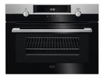 Heteluchtoven met magnetron, Oven, Zo goed als nieuw, Inbouw, 45 tot 60 cm