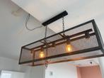 industriele hanglamp 5 lampen, Ophalen, 50 tot 75 cm, Zo goed als nieuw, Metaal