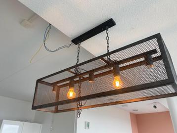 industriele hanglamp 5 lampen beschikbaar voor biedingen