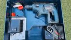 Bosch GBH 24 VRE hamerboormachine op accu. Accu is slecht., Doe-het-zelf en Verbouw, Gereedschap | Boormachines, Ophalen of Verzenden