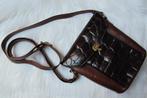 Brown leather bag (Picard), Sieraden, Tassen en Uiterlijk, Tassen | Damestassen, Ophalen of Verzenden, Gebruikt, Bruin, Schoudertasje