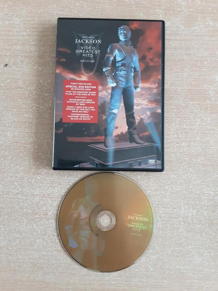 Muziek Michael Jackson Video Greatest Hits, Cd's en Dvd's, Dvd's | Muziek en Concerten, Muziek en Concerten, Alle leeftijden, Ophalen of Verzenden
