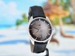 Omega Seamaster ONGEDRAGEN Exclusive Paris Lim.Edit 12-2023, Leer, Staal, Polshorloge, Nieuw