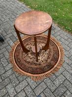 Ronde bijzettafel, Huis en Inrichting, Tafels | Bijzettafels, Ophalen, Minder dan 55 cm, Gebruikt, Rond