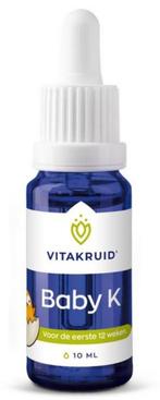 Vitamine K baby druppels, Ophalen of Verzenden, Nieuw, Overige typen