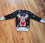 Jap kersttrui zwart, Kinderen en Baby's, Kinderkleding | Maat 158, Ophalen of Verzenden, Zo goed als nieuw, Jongen of Meisje, Trui of Vest
