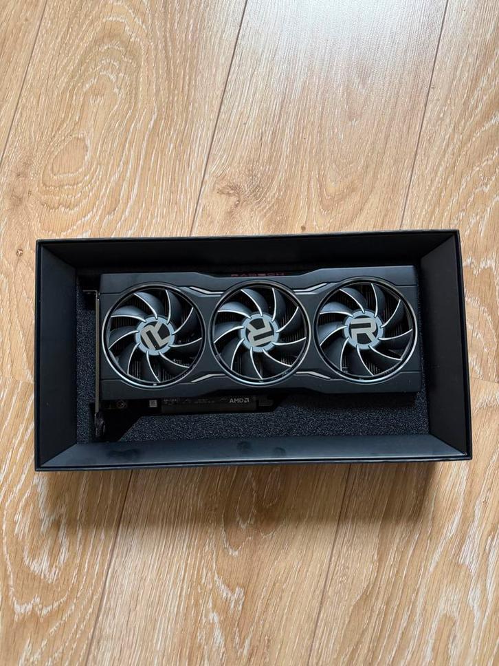 AMD RX 6750 XT 12GB Grafische Kaart, Computers en Software, Videokaarten, Gebruikt, AMD, PCI-Express 4.0, GDDR6, HDMI, Ophalen