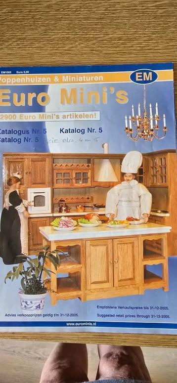 Katalogus Euro mini's Poppenhuizen & Miniaturen beschikbaar voor biedingen