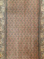 Vintage Perzisch wol vloerkleed loper Mir oranje 80x242cm, Gebruikt, 200 cm of meer, Rechthoekig, Persian Perzisch vintage oosters hype