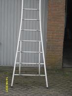 ladder, Doe-het-zelf en Verbouw, Ladders en Trappen, Gebruikt, Ophalen of Verzenden, Ladder, Opvouwbaar of Inschuifbaar
