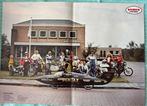 Poster Damen Leathers met Jack Middelburg en Boet van Dulmen, Verzamelen, Automerken, Motoren en Formule 1, Verzenden, Zo goed als nieuw