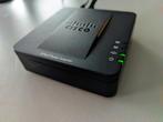 Cisco SPA 112 2 poort VOIP adapter, Telecommunicatie, Ophalen of Verzenden, Gebruikt, Toebehoren