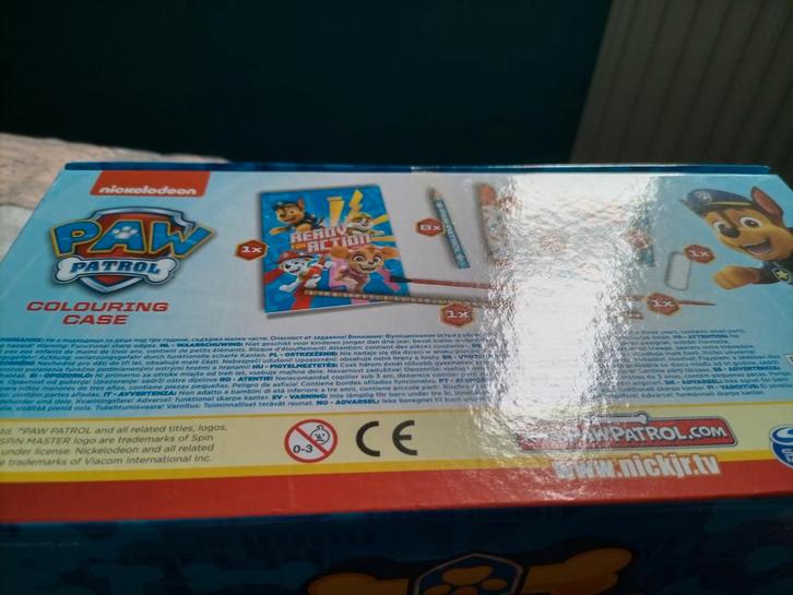Paw Patrol kleur/verfdoos., Kinderen en Baby's, Speelgoed | Educatief en Creatief, Nieuw, Ophalen of Verzenden