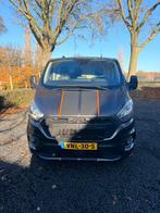 Ford Transit Custom sport 2.0 Tdci 185PK 320 L2h1 Autom 2021, Auto's, 2095 kg, 1995 cc, Zwart, 4 cilinders