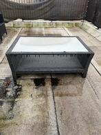 GRATIS loungetafel tuin, Ophalen, Gebruikt, Rechthoekig, Overige materialen