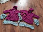 Tweeling meisjes herfst/winter jasjes maat 86/92, Ophalen of Verzenden, Zo goed als nieuw, Kleding