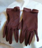Vintage dames handschoenen Nylon bovenkant opengewerkt 1960, Antiek en Kunst, Ophalen of Verzenden, Dames, Vintage antiek oud