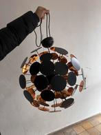 Moderne Grote Hanglamp, Huis en Inrichting, Lampen | Hanglampen, Ophalen of Verzenden, Zo goed als nieuw, Metaal, 50 tot 75 cm