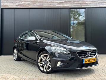 Volvo V40 2.0 D4 190PK 2014 Zwart Airco Cruise beschikbaar voor biedingen