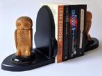 Houten boekensteunen met uilen - Art Deco, Antiek en Kunst, Ophalen of Verzenden