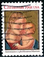 USA Verenigde Staten 2578 - Kerstzegel, Ophalen of Verzenden, Zuid-Amerika, Gestempeld