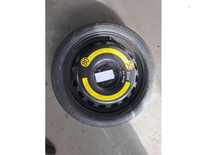 Reservewiel van een Audi TT, Auto-onderdelen, Banden en Velgen, Velg(en), Personenwagen, Gebruikt, 3 maanden garantie, Verzenden
