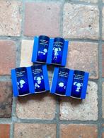 6 Vintage Blue Band glazen uit 1999 ongebruikt, Ophalen, Nieuw, Frisdrankglas