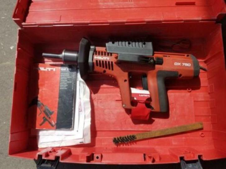 Hilti DX750 schiethamer plunjerschiethamer Boutgeleider, Doe-het-zelf en Verbouw, Gereedschap | Handgereedschap, Gebruikt, Ophalen