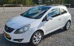 Opel Corsa 1.4 16V 3D Bouwjaar 2009 Wit, Stof, Zwart, 4 cilinders, Startonderbreker