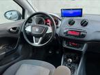 Grijze Seat Ibiza 1.2 TDI EcoMotive 75PK/AC/BT/Navi/Nap!, Auto's, Seat, Voorwielaandrijving, Stof, 74 pk, 1199 cc
