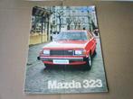Mazda 323 8 / 1979 16 pag., Verzenden, Zo goed als nieuw, Mazda