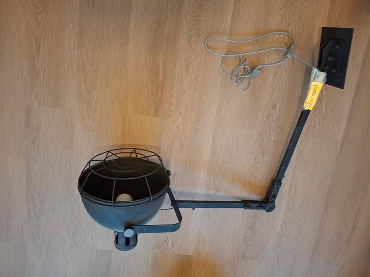 Industriële wandlamp, Huis en Inrichting, Lampen | Wandlampen, Gebruikt, Metaal, Ophalen