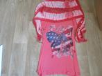 t shirt dames roze met bijpassend sjaaltje, Maat 38/40 (M), Nieuw, Ophalen of Verzenden, Korte mouw