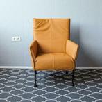 6 Prachtige Montis Charly fauteuils - Leem kleur zwart frame, Ophalen of Verzenden, Zo goed als nieuw