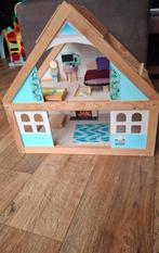 houten poppenhuis, Ophalen, Gebruikt, Poppenhuis