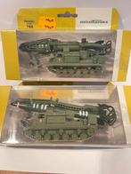 ** NIEUW ** 2x MINITANKS H0 768 ** RAKETWERPER **, Overige merken, Gelijkstroom of Wisselstroom, Overige typen, Nieuw