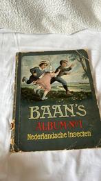 Oud Baan’s Album no. 1 Nederlandsche Insecten, Ophalen of Verzenden, Gelezen, Plaatjesalbum