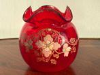 Rode Legras Clichy Montjoye Saint Denis vaas, Antiek en Kunst, Antiek | Glas en Kristal, Ophalen of Verzenden