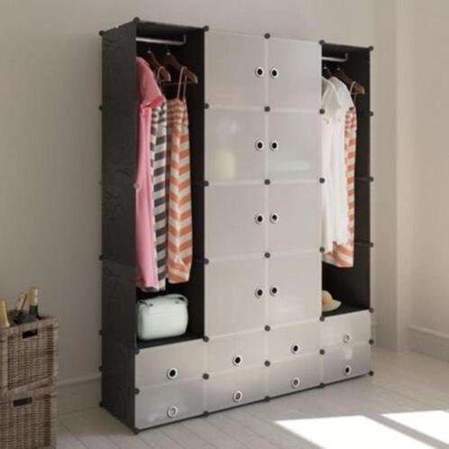 Kledingkast met vakken. Gratis thuis in NL., Huis en Inrichting, Kasten | Kledingkasten, Nieuw, 150 tot 200 cm, 100 tot 150 cm