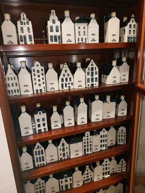 KLM huisjes  nieuw stempel en jaartal  gevuld, Verzamelen, KLM Huisjes, Nieuw, 41 t/m 60, Gevuld, Ophalen of Verzenden