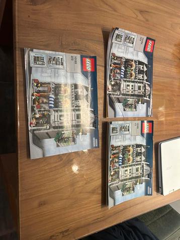 Lego bouwinstructies 10185 Green Grocer  beschikbaar voor biedingen