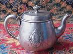 Mooie antieke Elkington theepot uit Engeland 16 cm. uit 1880, Ophalen of Verzenden